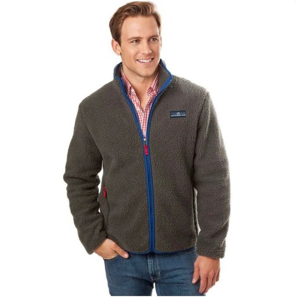 Southern Tide Fleece Jacket.